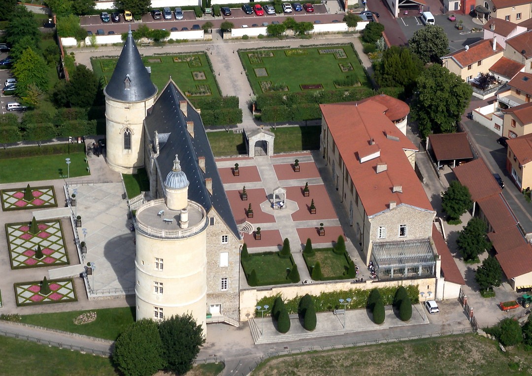 Chateau_vue aerienne_ouest