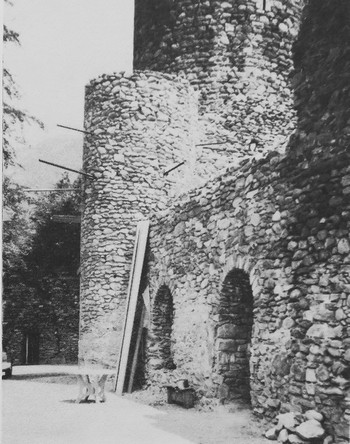 Le château de Feissons avant rénovation
