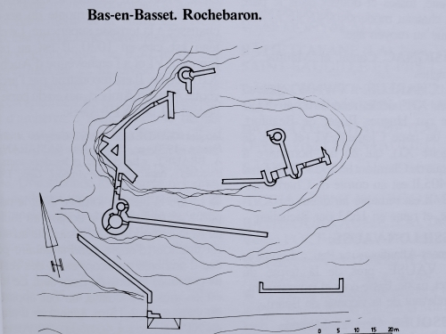 Plan de Rochebaron d'aprs source