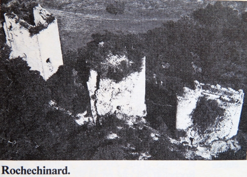 Photo du château de Rochechinard d'après les sources