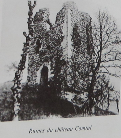 Ancienne photo des ruines d'Hry d'aprs les sources