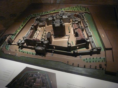 maquette du site de la Tour